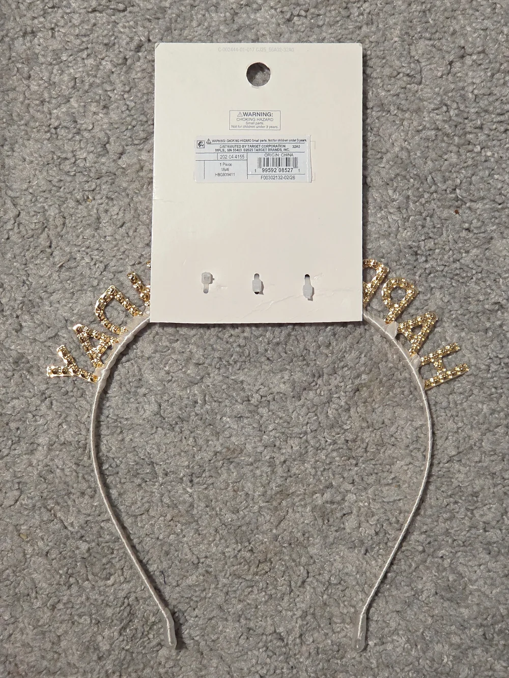 Cat & Jack - Faux Pearl Gold-Tone 